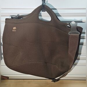 Brown BUILT Neoprene Shoulder Bag